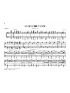Antonín Dvořák: Slovanské tance Op. 46 (noty na čtyřruční klavír)
