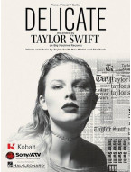 Taylor Swift: Delicate (noty na klavír, zpěv, akordy na kytaru)