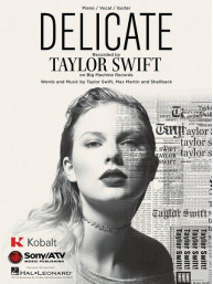 Taylor Swift: Delicate (noty na klavír, zpěv, akordy na kytaru)