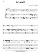 Taylor Swift: Delicate (noty na klavír, zpěv, akordy na kytaru)