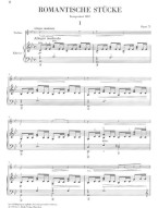 Antonín Dvořák: Romantické kusy Op. 75 (noty na housle, klavír)