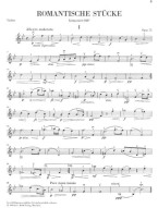 Antonín Dvořák: Romantické kusy Op. 75 (noty na housle, klavír)
