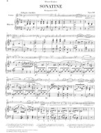 Antonín Dvořák: Sonatina v G Op. 100 (noty na housle, klavír)