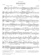 Antonín Dvořák: Sonatina v G Op. 100 (noty na housle, klavír)