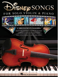 Disney Songs for Solo Violin & Piano (noty na housle, klavír)