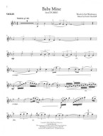 Disney Songs for Solo Violin & Piano (noty na housle, klavír)