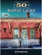 Todd Taylor's 50 Most Requested Banjo Licks (tabulatury na banjo) (+audio)