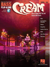 Bass Play-Along 52: Cream (noty, tabulatury na baskytaru) (+audio)