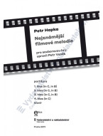 Petr Hapka: Nejznámější filmové melodie v úpravě pro souborovou hru (noty, party, partitury)