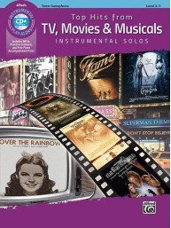 Top Hits from TV, Movies & Musicals (noty na tenorsaxofon) (+audio)