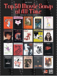 Top 50 Movie Songs of All Time (noty na snadný klavír)