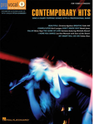 Pro Vocal Women's 3: Contemporary Hits (noty, melodická linka, akordy) (+audio)
