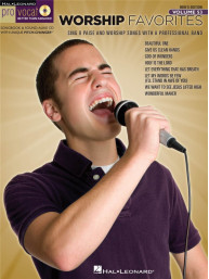 Pro Vocal Men's 53: Worship Favorites (noty, melodická linka, akordy) (+audio)