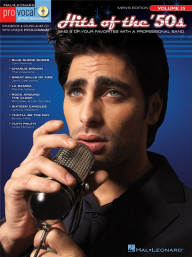 Pro Vocal Men's 35: Hits of the '50s (noty, melodická linka, akordy) (+audio)