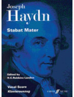 Franz Joseph Haydn: Stabat Mater - SATB (noty na sborový zpěv, klavír)