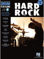 Drum Play-Along 3: Hard Rock (noty na bicí) (+audio)