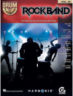 Drum Play-Along 20: Rock Band (noty na bicí) (+audio)