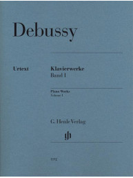 Claude Debussy: Piano Works I (noty na klavír)