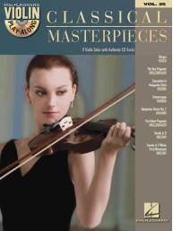 Violin Play-Along 25: Classical Masterpieces (noty na housle) (+audio)