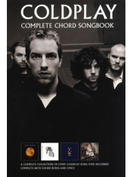 Coldplay: Complete Chord Songbook - Revised Edition (akordy, texty, kytara)