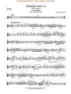 Play Puccini (noty na příčnou flétnu, klavír) (+audio)