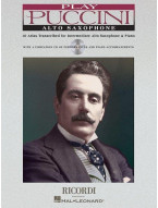 Play Puccini (noty na altsaxofon, klavír) (+audio)