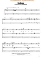 Pink Floyd: Dark Side of the Moon (noty, tabulatury na baskytaru)