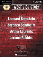 Leonard Bernstein: West Side Story (noty na příčnou flétnu) (+audio)
