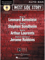 Leonard Bernstein: West Side Story (noty na altsaxofon) (+audio)