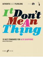 It Don't Mean A Thing (noty na altsaxofon) (+audio)