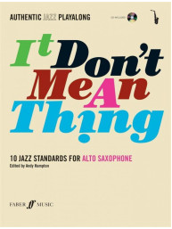 It Don't Mean A Thing (noty na altsaxofon) (+audio)