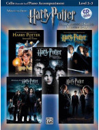 Harry Potter Instrumental Solos Movies 1-5 (noty na violoncello, klavír) (+audio)