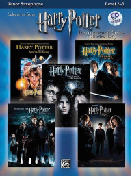 Harry Potter Instrumental Solos Movies 1-5 (noty na tenorsaxofon) (+audio)