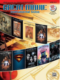 Great Movie Instrumental Solos (noty na violoncello, klavír) (+audio)