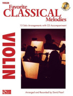 Favorite Classical Melodies (noty na housle) (+audio)