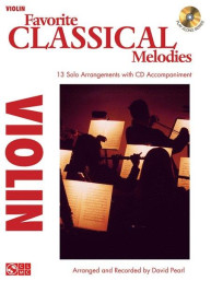 Favorite Classical Melodies (noty na housle) (+audio)