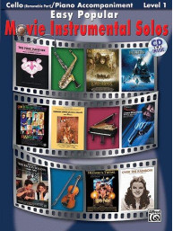 Easy Popular Movie Instrumental Solos (noty na violoncello, klavír) (+audio)