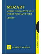 W. A. Mozart: Works for Piano Solo (noty na klavír)