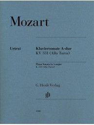 W. A. Mozart: Sonata A K331 (noty na klavír)