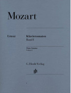 W. A. Mozart: Piano Sonatas I (noty na sólo klavír)