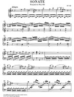 W. A. Mozart: Piano Sonata in C Major K. 545 (noty na klavír)