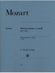 W. A. Mozart: Piano Sonata In A Minor KV 310 (noty na klavír)