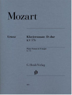 W. A. Mozart: Piano Sonata D major KV 576 (noty na klavír)
