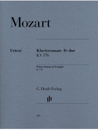 W. A. Mozart: Piano Sonata D major KV 576 (noty na klavír)
