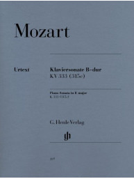 W. A. Mozart: Piano Sonata B major KV 333 (noty na klavír)