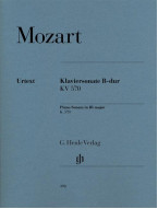 W. A. Mozart: Piano Sonata B flat major KV 570 (noty na klavír)