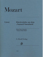 W. A. Mozart: Piano Pieces From The 'Nannerl Music Book' (noty na klavír)