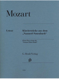 W. A. Mozart: Piano Pieces From The 'Nannerl Music Book' (noty na klavír)