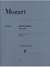 W. A. Mozart: Piano Pieces - Selection (noty na klavír)