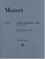 W. A. Mozart: Fantasy and Sonata In C Minor KV 475/457 (noty na klavír)